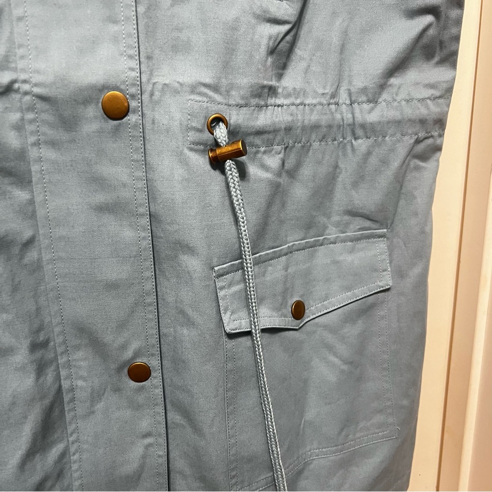 Zenana Outfitters Utility Vest Hood - Picture 2 of 7